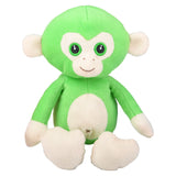 10'' inch Cute Green Monkey Plush Toy Soft Cuddly Stuffed Animal