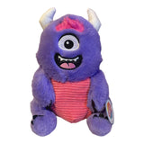 11'' Adorable Purple Sitting Monsters Tubby Tots Plush Soft stuffed Toys