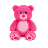 (SET OF 3) 12'' CUTE COLORFULL SPARKLE TEDDY BEARS BLUE, PINK, GREEN