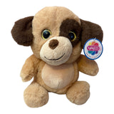 (Set of 6 ) 7'' Sitting Pet Animals Soft Cuddly Stuffed Animal Plush Toy