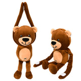 13'' Squishy Pal Hugging Brown Bear Super Cute Soft Plushy Animal Plush Toy