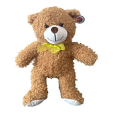 10'' Adorable Brown Ribbon Teddy Bear Super Cute Soft Plush Toy