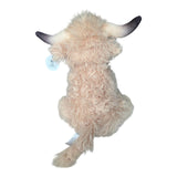 (Set of 2) 9" Sitting Highland Cow Stuff Animal Super Soft Plushy Toy