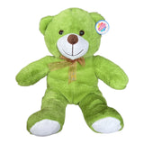 10'' Adorable Green Ribboned Teddy Bear Super Soft Plush Toy
