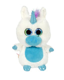 (Set of 2) 9'' Cute Big Eye Unicorn Plump Plush Collection Cuddly Soft Toy