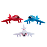 (Set Of 3) 22" Jet Planes Airliner Inflatable - Inflate Up Toy Party Decoration