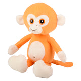 10'' inch Cute Orange Monkey Plush Toy Soft Cuddly Stuffed Animal