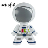 (Set of 4) 24" Astronaut Moon Inflatable - Inflate Blow Up Toy Party Decoration