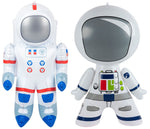 (Set of 2) 24" Astronauts Inflatable - Moon Station Blow Up Toy Party Decoration